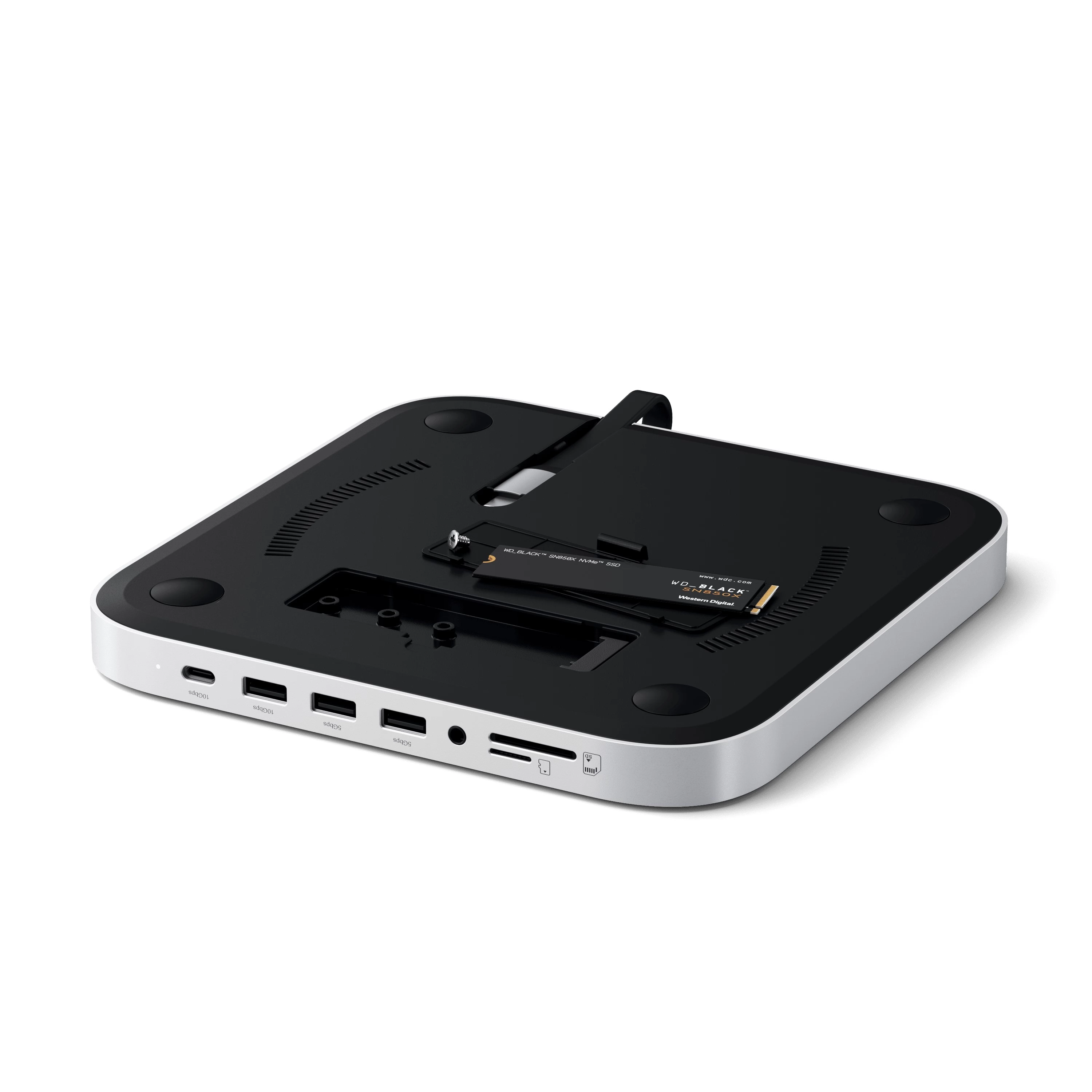 日本上陸！SATECHI STAND＆HUB FOR MacminiM4 Satechi Mac mini M4 Hub & Stand with NVMe SSD Enclosure, Mac mini
