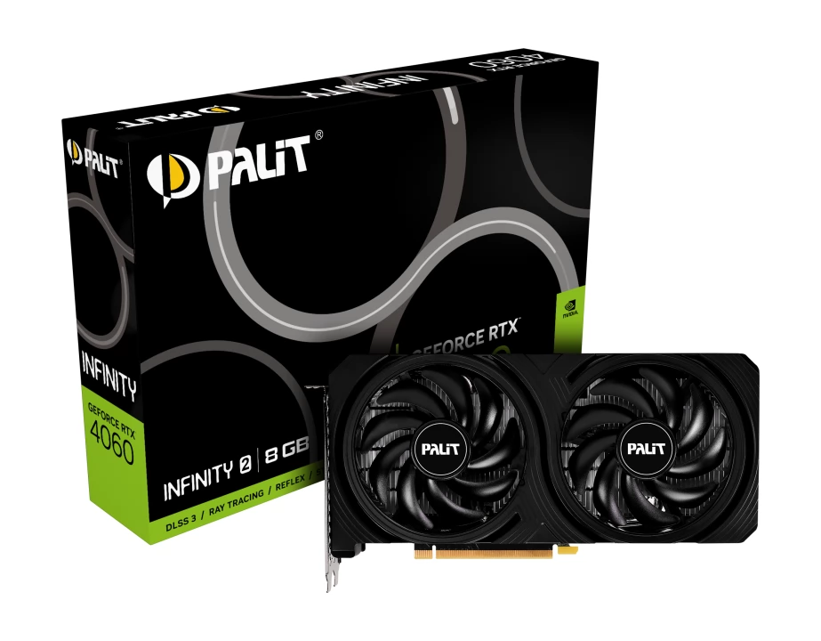 PALIT NE64060019P1-1070L Infinity 2 GeForce RTX 4060 8GB PALIT NE64060019P1-1070L Infinity 2 GeForce RTX 4060 8GB