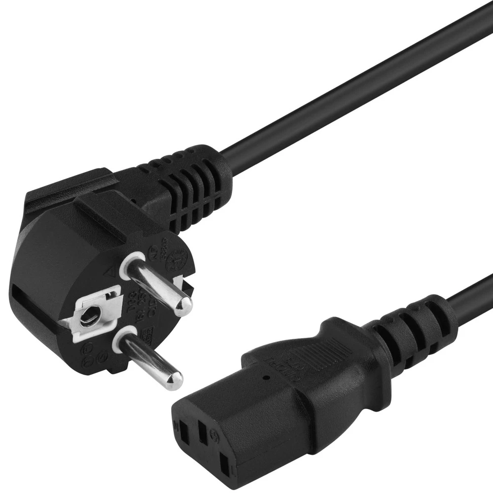 PREMIUMCORD 230V IEC Prehrana Crno 3m KPSP3