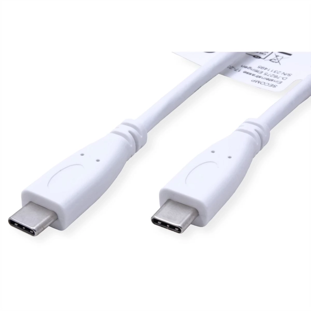 VALUELINE USB 3.1 Type C Conector Alb 1m 11.99.9057