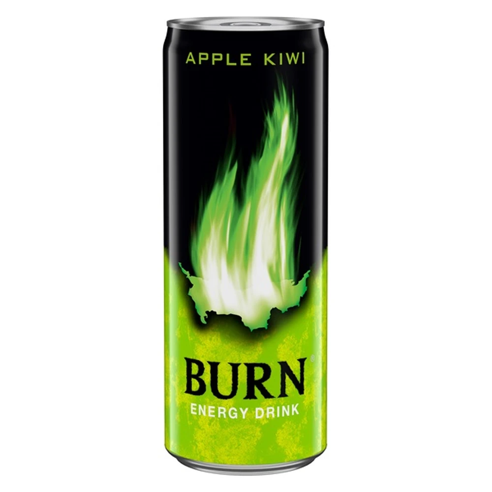 BURN 1612618 Energy drink DRS visszaváltási díjas 0.25L alma-kiwi
