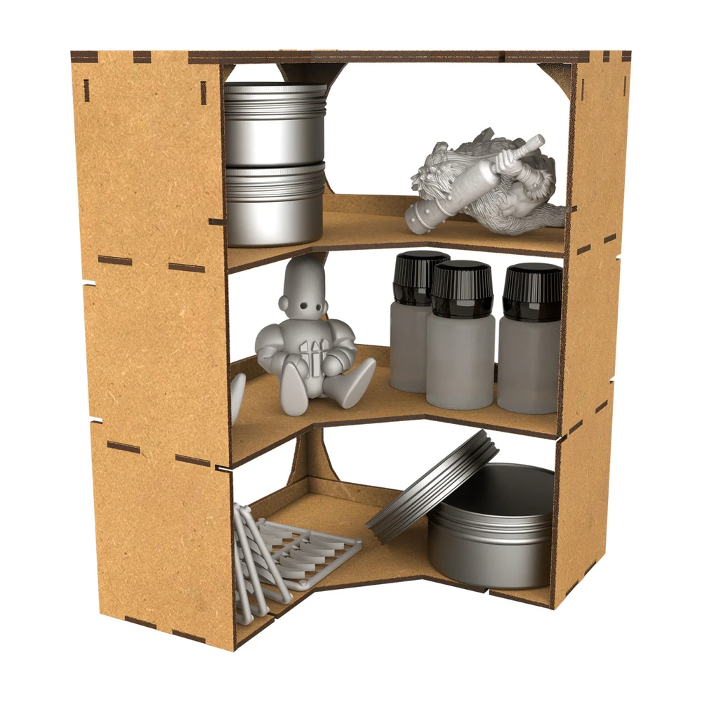 GREEN STUFF WORLD 3 storey holder shelf