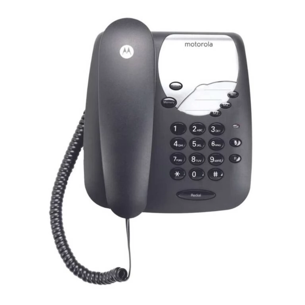 MOTOROLA CT1 wired desktop phone black