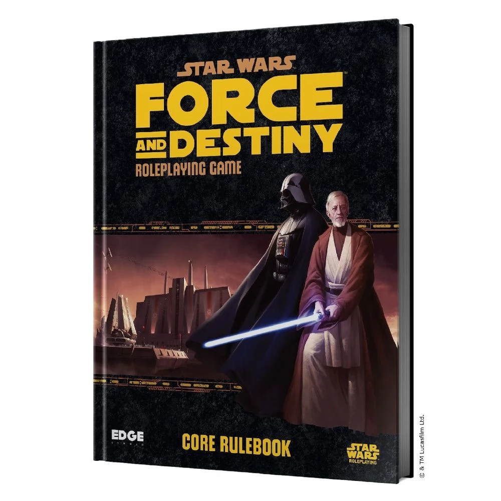 EDGE STUDIO Star Wars Force and Destiny - Core Rulebook kalandjáték szabálykönyv