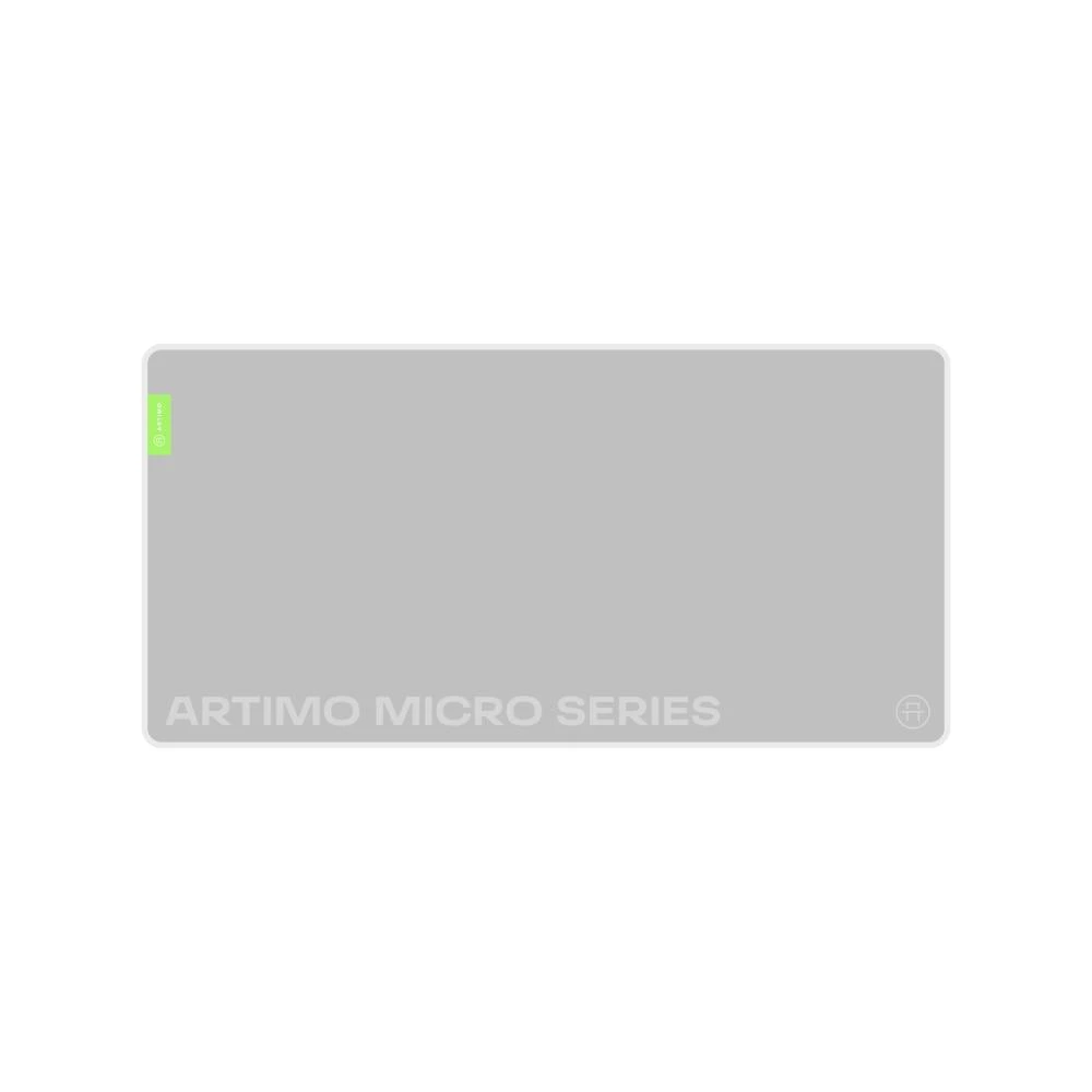 Artimo Desk Mat – Micro Series (80x40cm) – Bright grey - iPoncomp.com