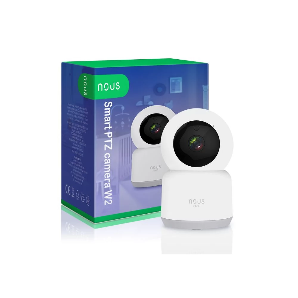 NOUS W2 smart Tuya Wi-Fi PTZ (drehbar) IP camera 2MP