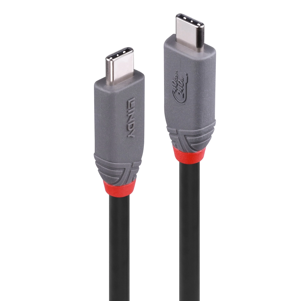 LINDY USB 4.0 Type C veza Crno 80cm 36956