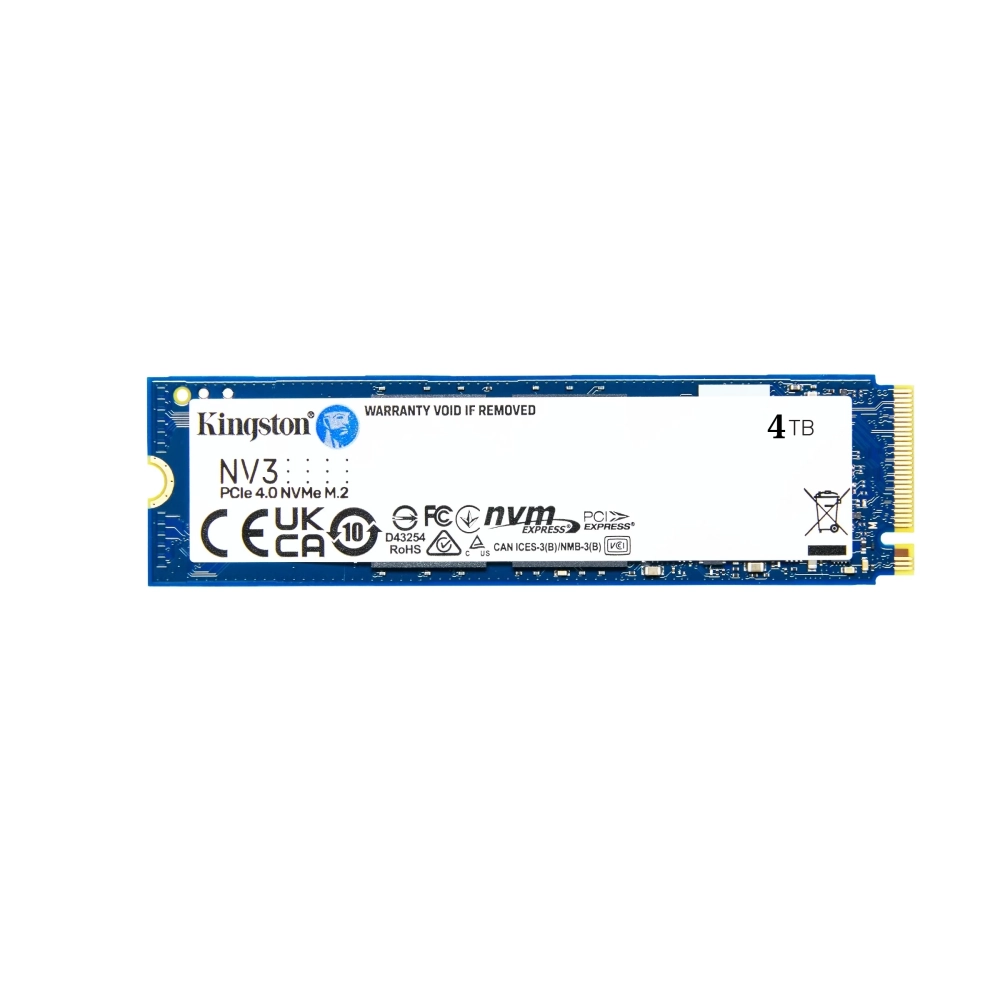 KINGSTON 4TB NV3 M.2 PCIe M.2 2280 SNV3S/4000G