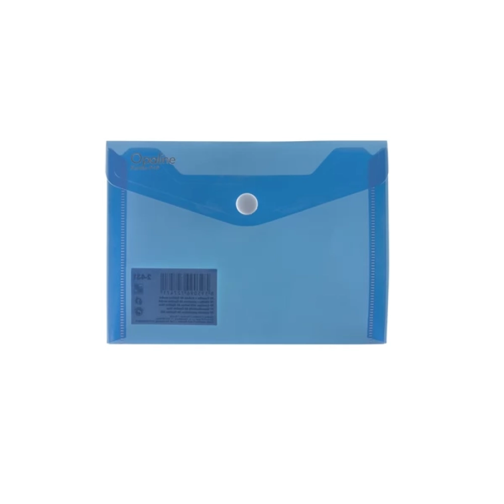 OXYBAG Opaline PP A6 lying patentos packet blue