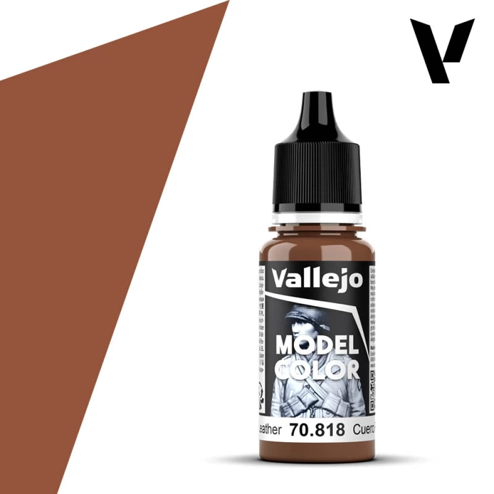 VALLEJO Model Color Red Leather vörös akrilfesték 18ml