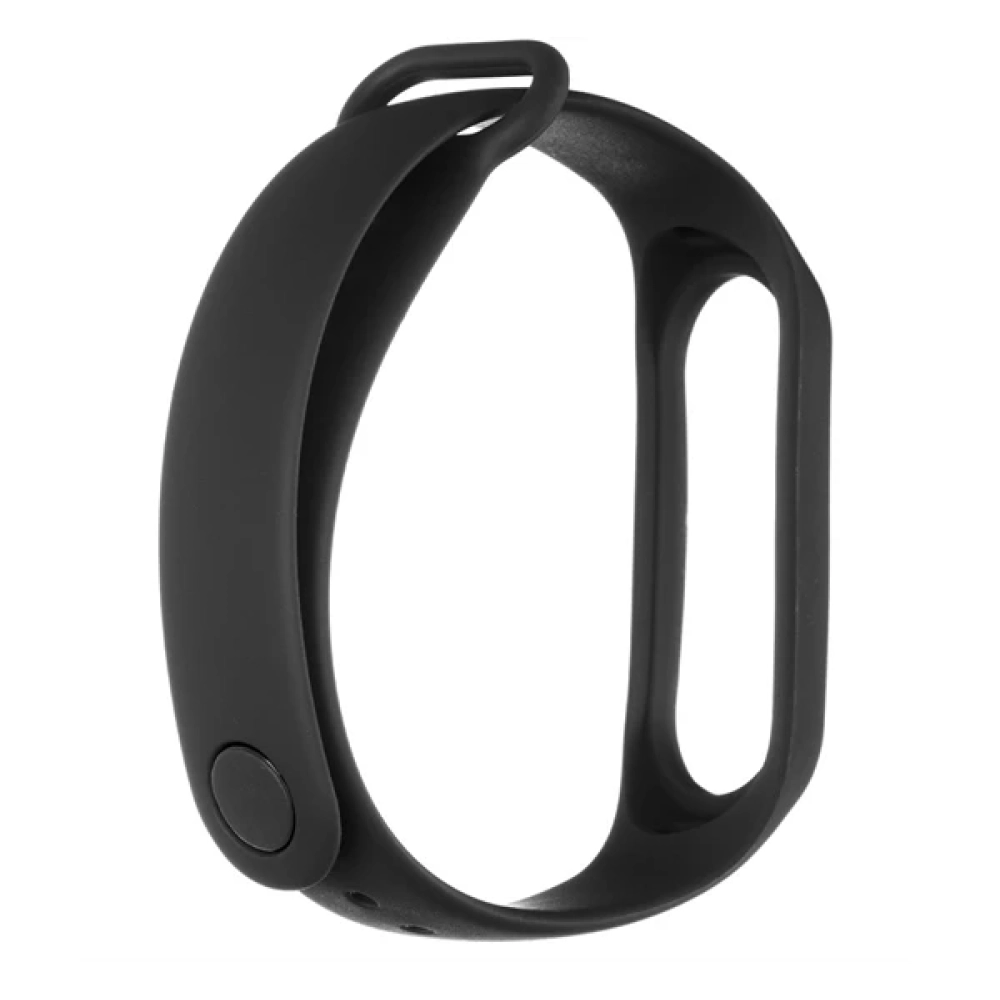 TACTICAL kiegészítő szilikon karpánt Xiaomi Mi Band 3/4 fekete