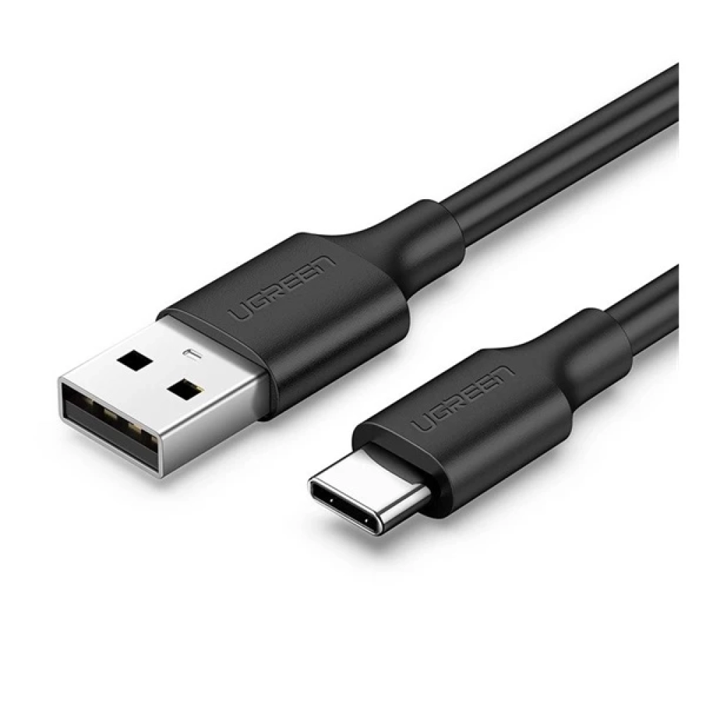 UGREEN US287 Type-C / USB gyorstöltő- i data kabel 3m crno