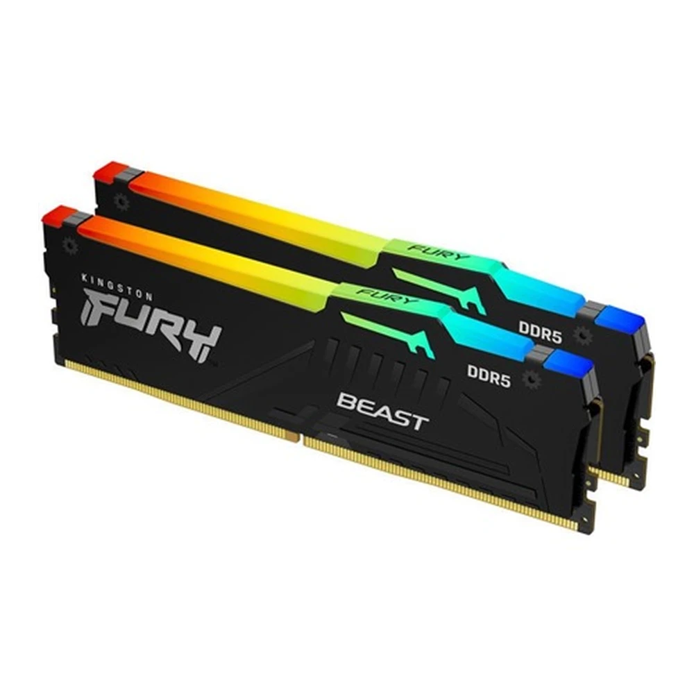 KINGSTON FURY 32GB Beast RGB DDR5 6000MHz CL36 KIT KF560C36BBE2AK2-32