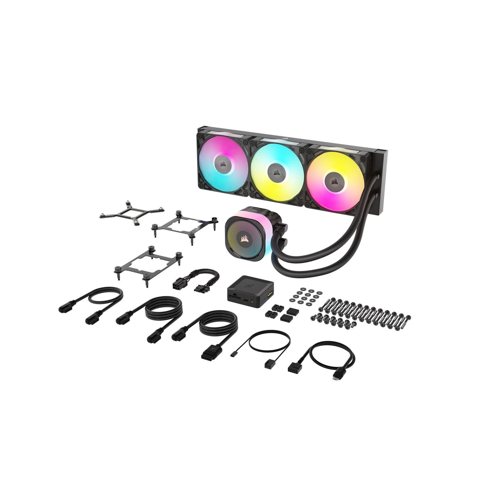 CORSAIR iCUE LINK Titan 360 RX RGB black - iPoncomp.com