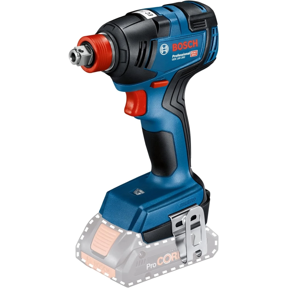 BOSCH GDX 18V-200 Professional Akkus ütvecsavarozó - akku és töltő nélkül