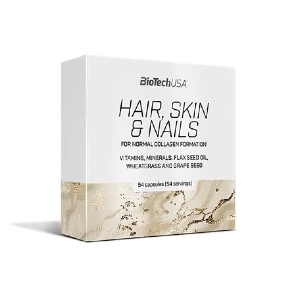 BIOTECH USA Hair Skin&Nails Étrend-kiegészítő tablette 54 tablette