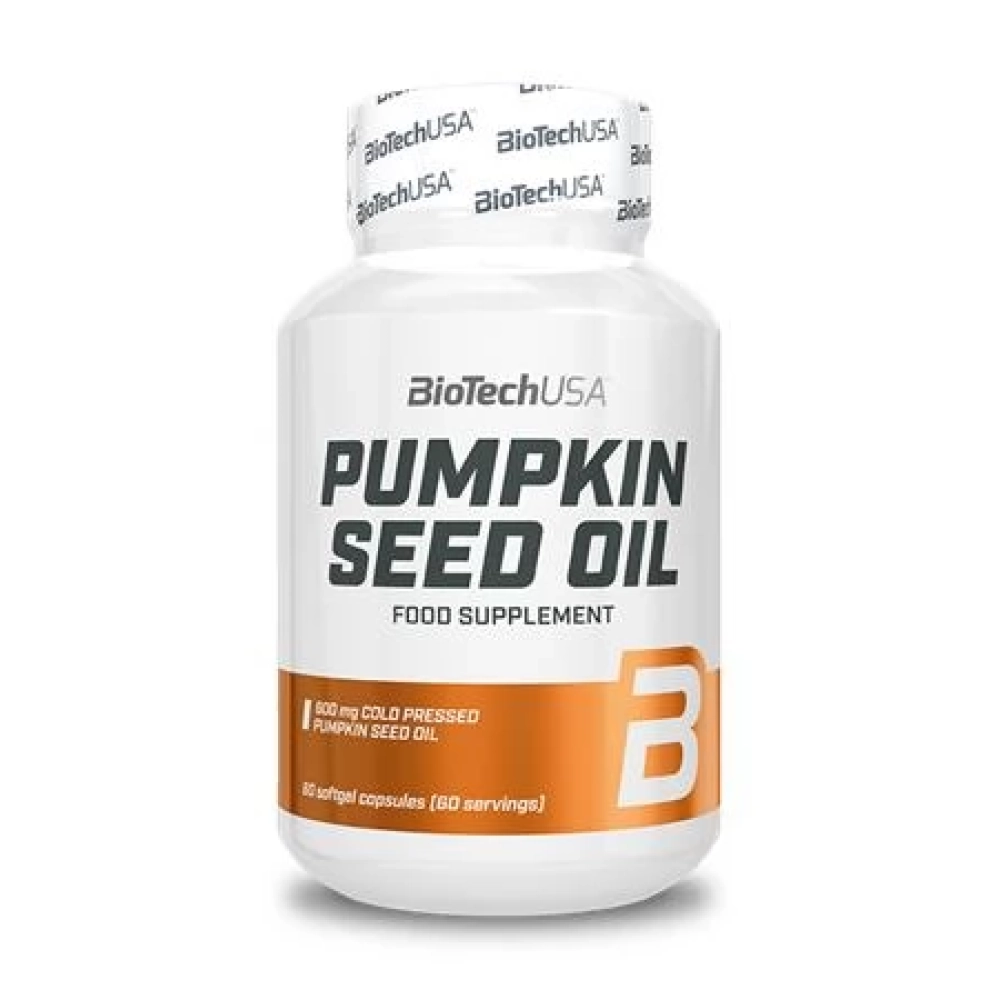 BIOTECH USA 19078010000 Pumpkin Seed Oil lágyzselatin capsule 60pcs