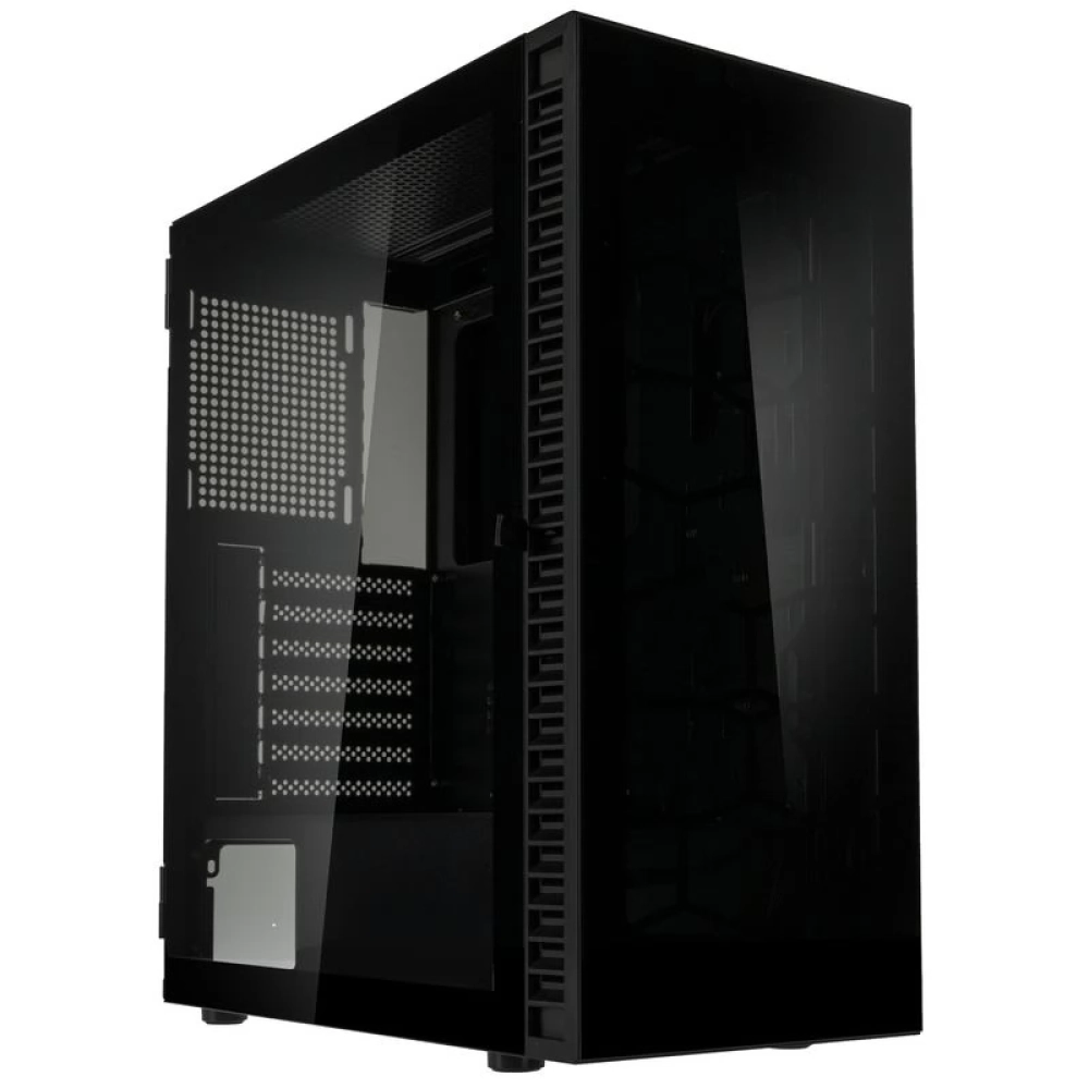 KOLINK Observatory HF Glass Core Midi tower case black (ventilátor without)