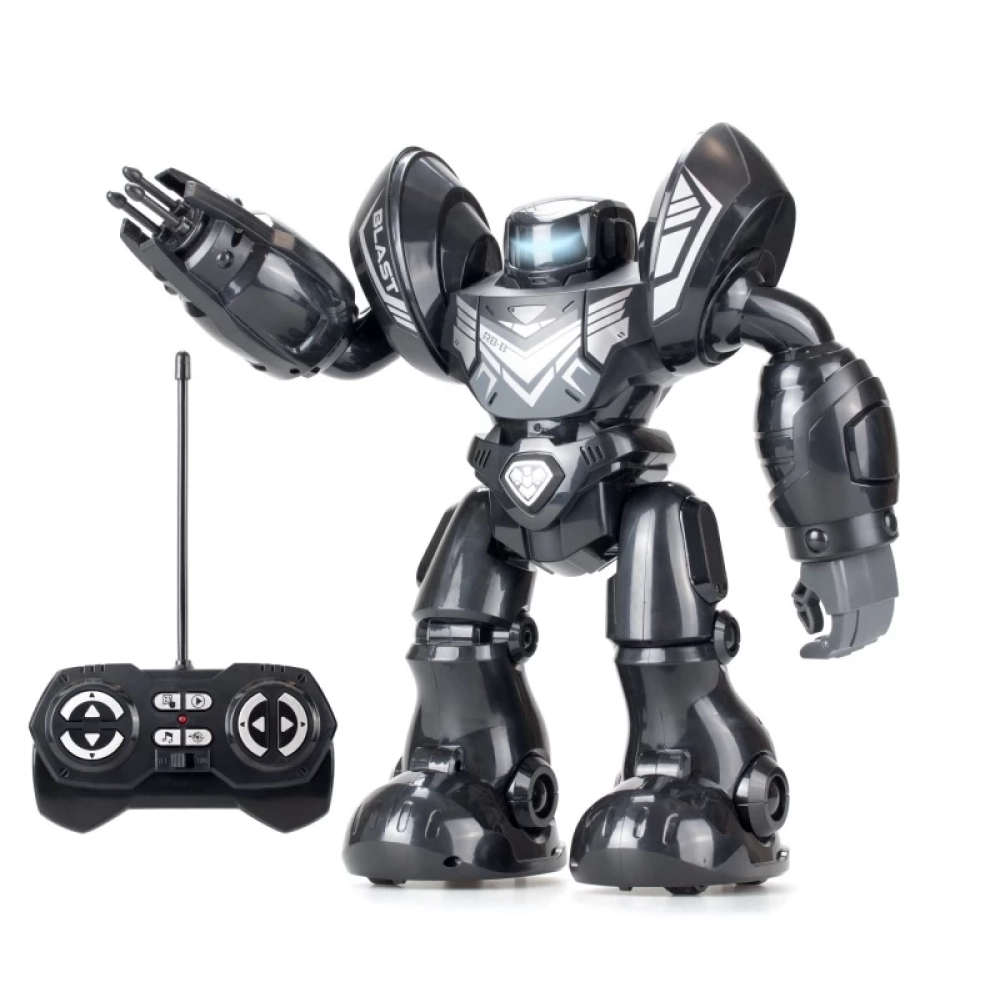 SILVERLIT YCOO Robo Blast remote battle robot light and sound effects black