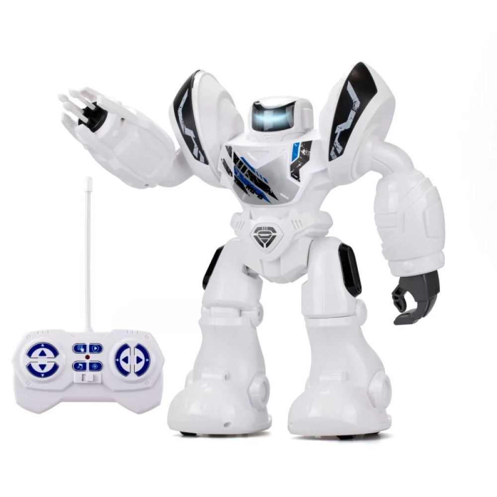 SILVERLIT YCOO Robo Blast remote battle robot light and sound effects white