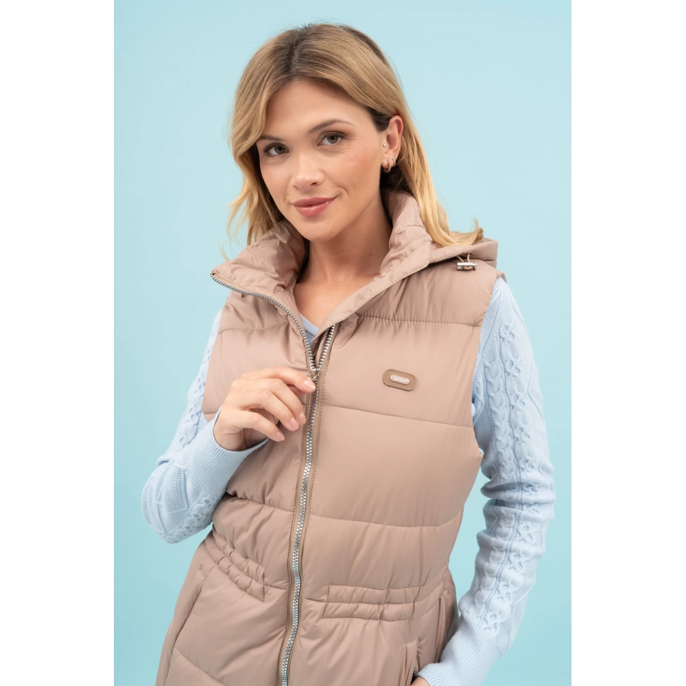 BUDMIL Winter mellény Female S beige