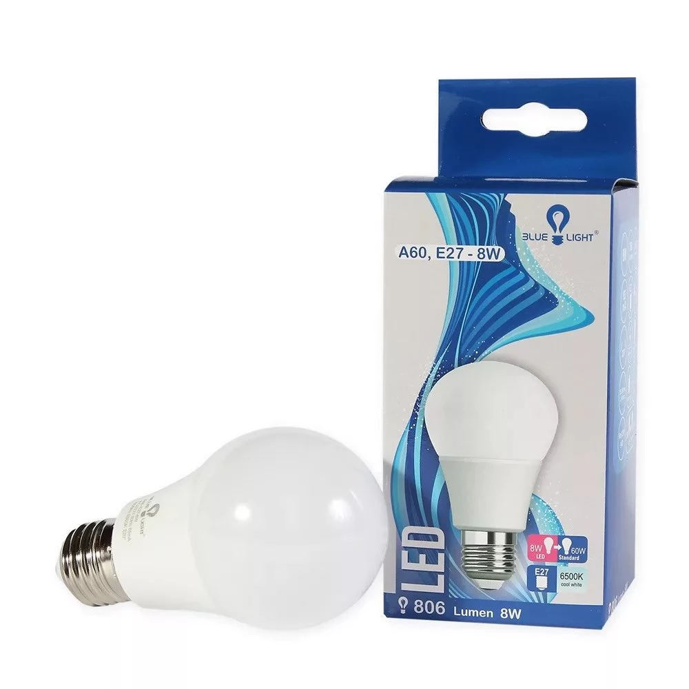 Blue Light 8W E27 806lm 6500K LEDBL853