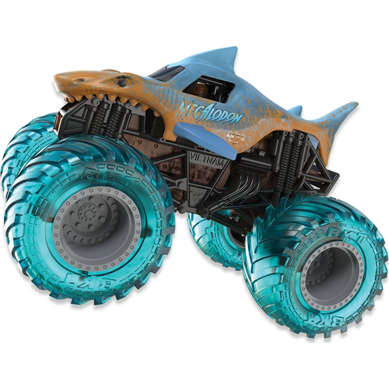 SPIN MASTER Monster Jam Megalodon Monster Wash car wash court
