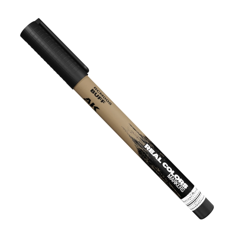 AK INTERACTIVE Real Colors Markers Buff világosbarna akril festék toll