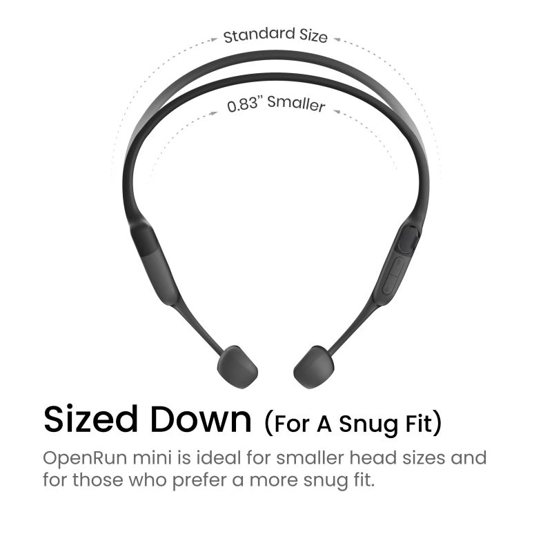 SHOKZ OpenRun Mini USB-C black - iPoncomp.com