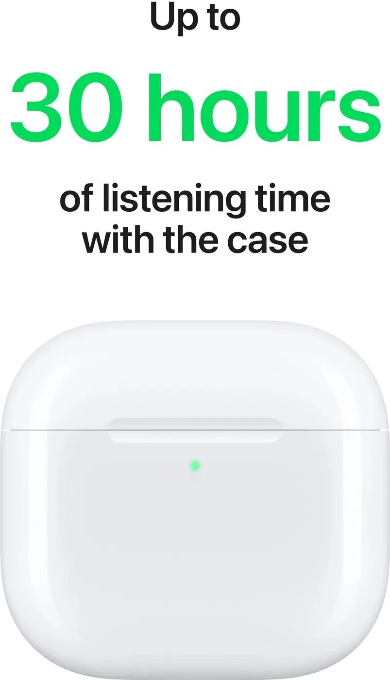 APPLE AirPods 4 alb - iPon.ro