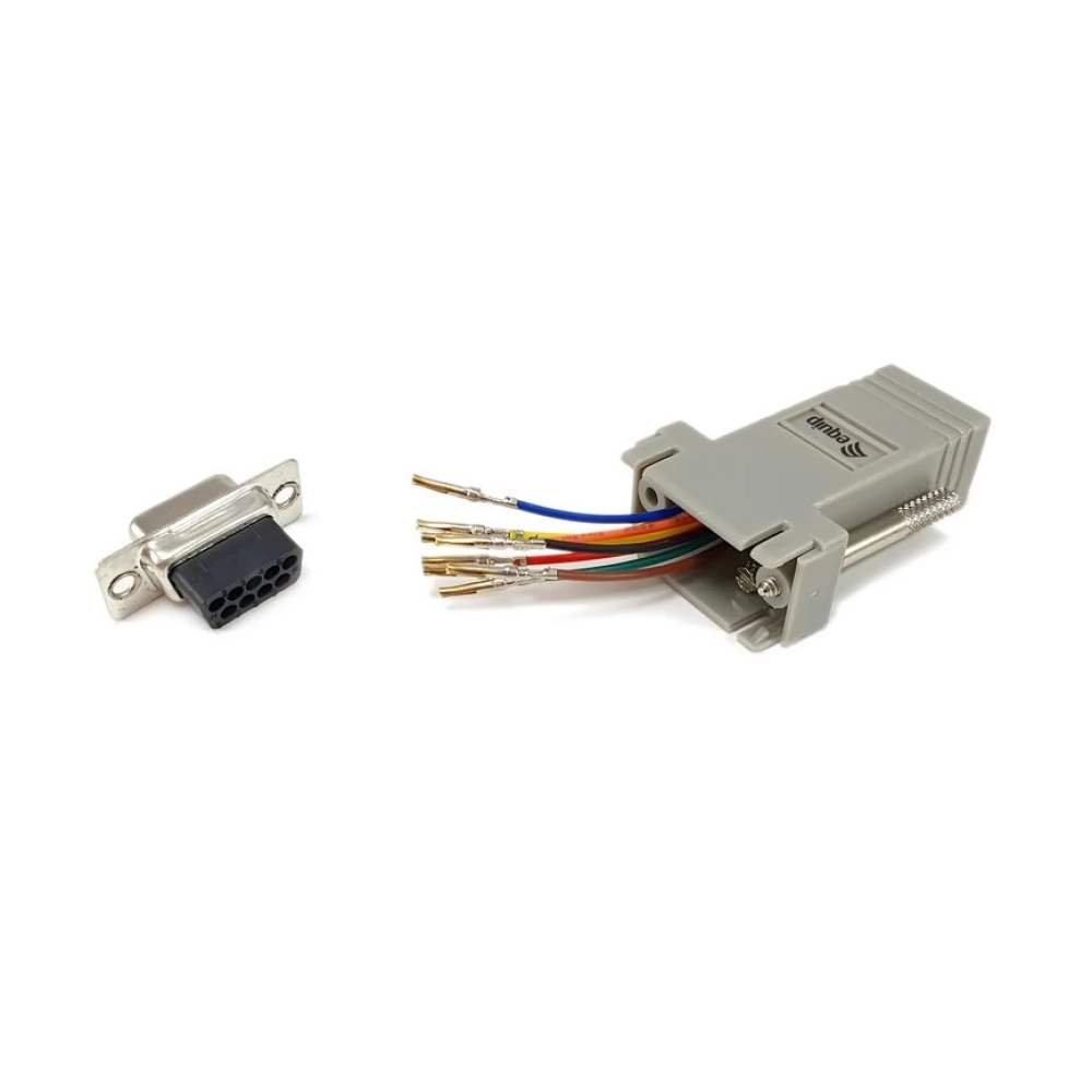 EQUIP Soros RJ-45 Converter Gray 3cm 133388