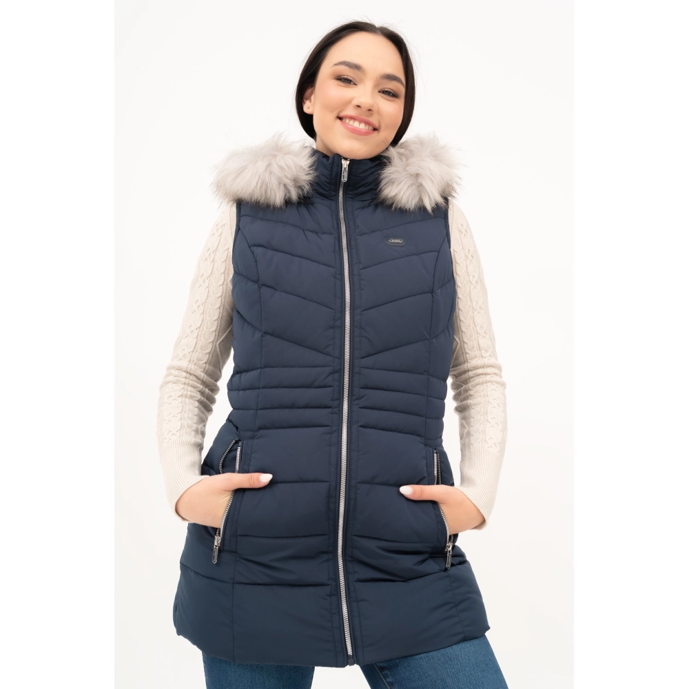 BUDMIL Winter mellény Female XS s.kék