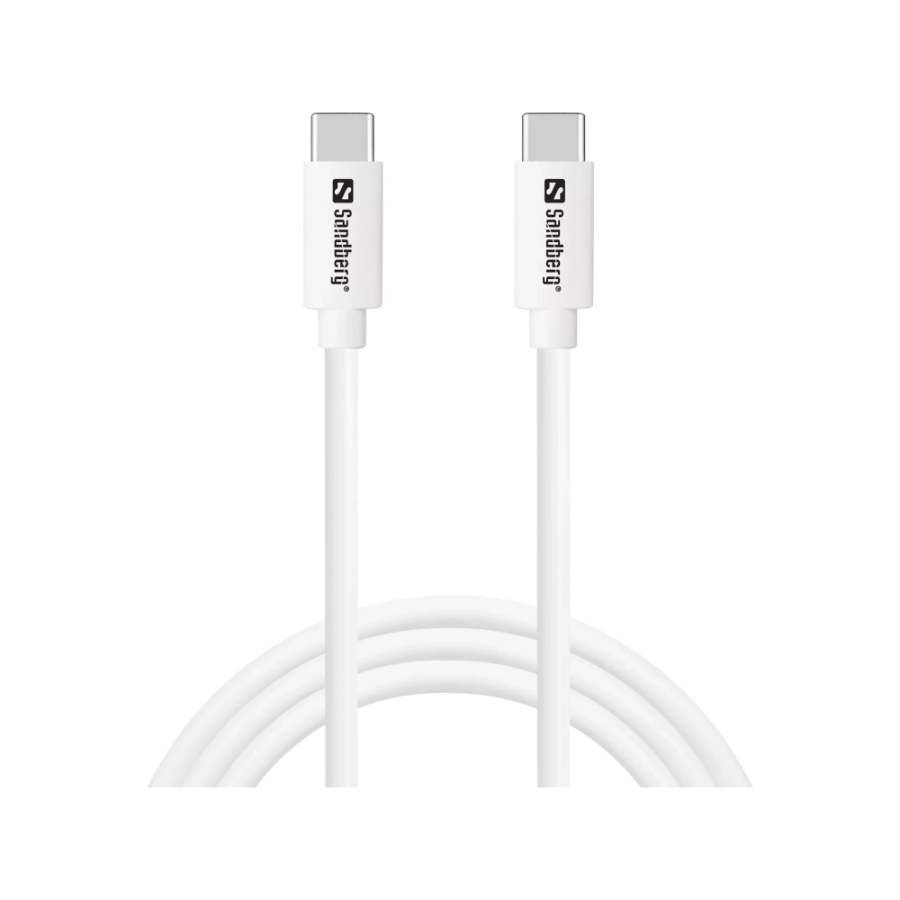 SANDBERG USB 3.0 Type C Conector Alb 1m 136-52