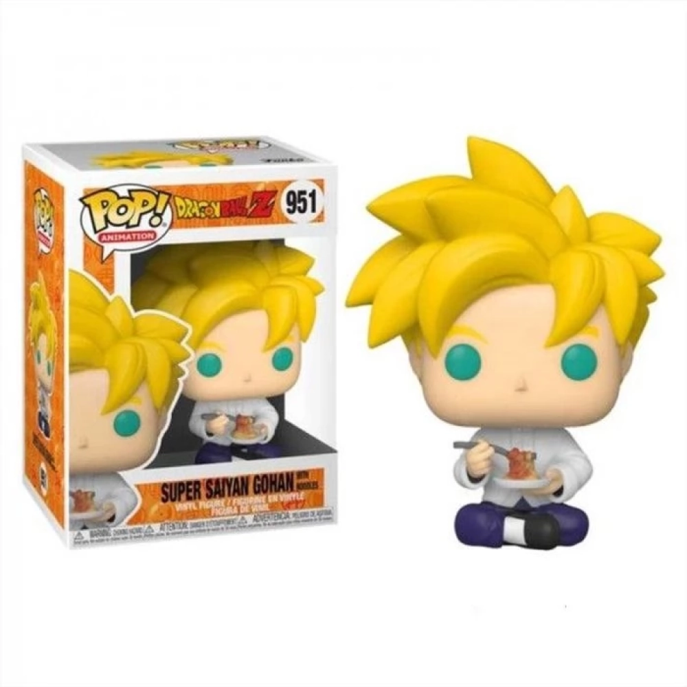 FUNKO Pop Animation Dragon Ball Z S9 - Gohan figura tésztát evő változat