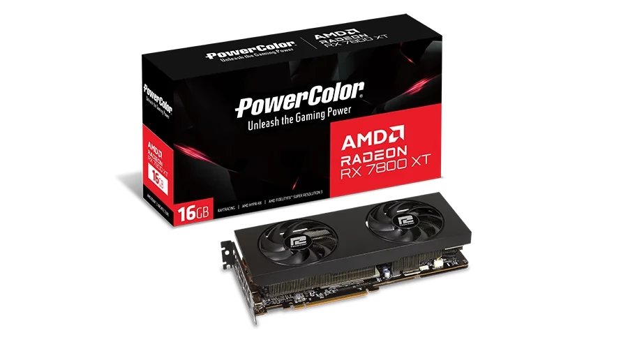POWERCOLOR RX 7800 XT 16G-P Radeon RX 7800 XT 16GB GDDR6