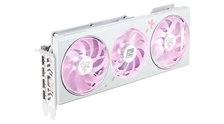 POWERCOLOR RX 7800 XT 16G-L/OC/SAKURA LIMITED Radeon RX 7800 XT