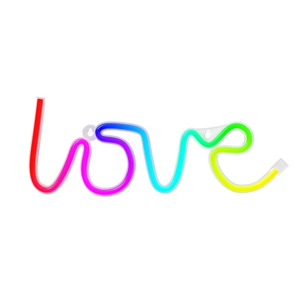 FOREVER LIGHT Neon LED decor RGB lampă LOVE multicolor