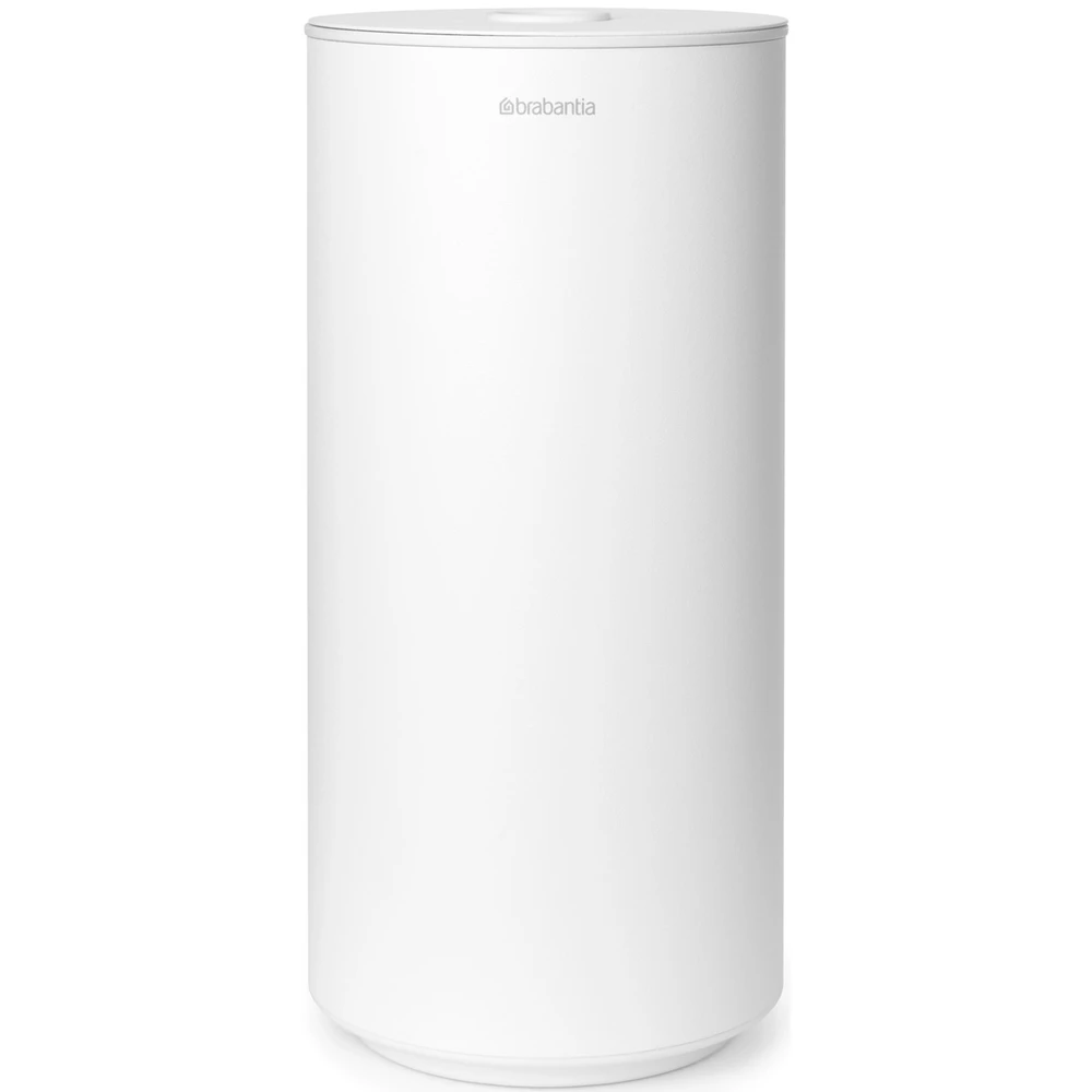 BRABANTIA MindSet mural reserve kistekercses WC-papír holder 2 wound steel szikrázó white ásványi textúra - 303180