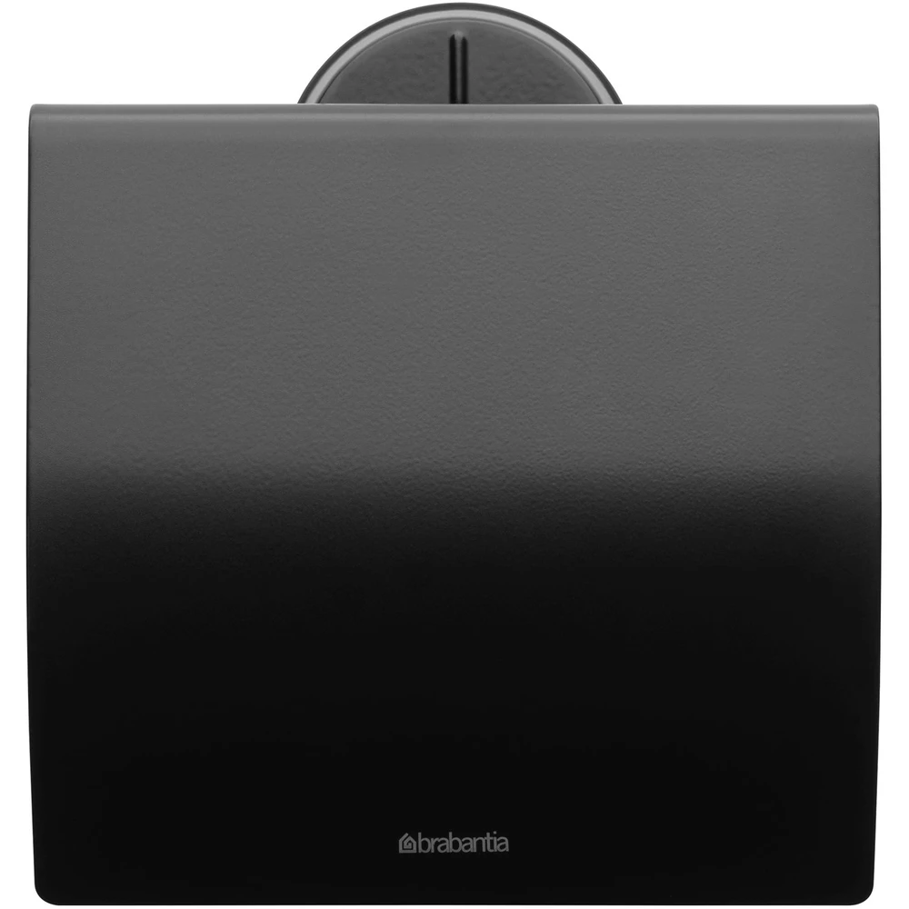 BRABANTIA Profile mural kistekercses WC-papír holder lid steel black - 483400