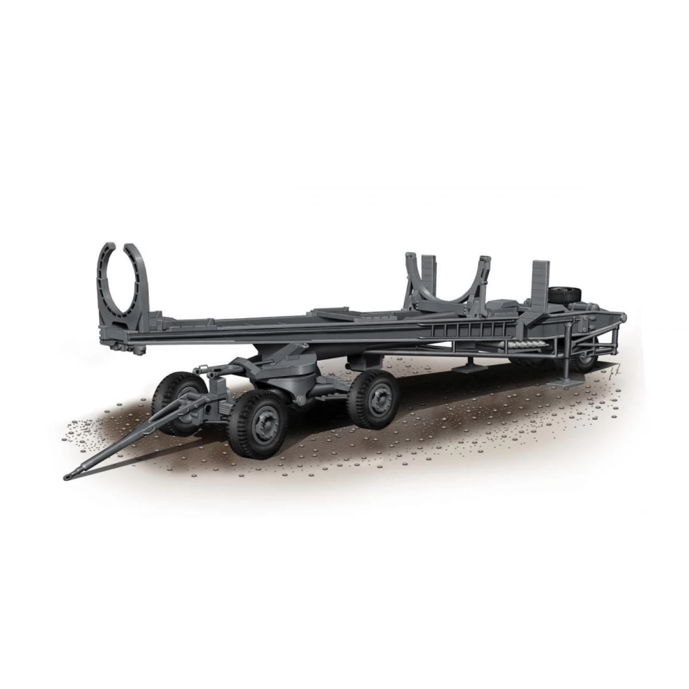 SPECIAL HOBBY 1/72 Meillerwagen V-2 Transporter carrying rocket