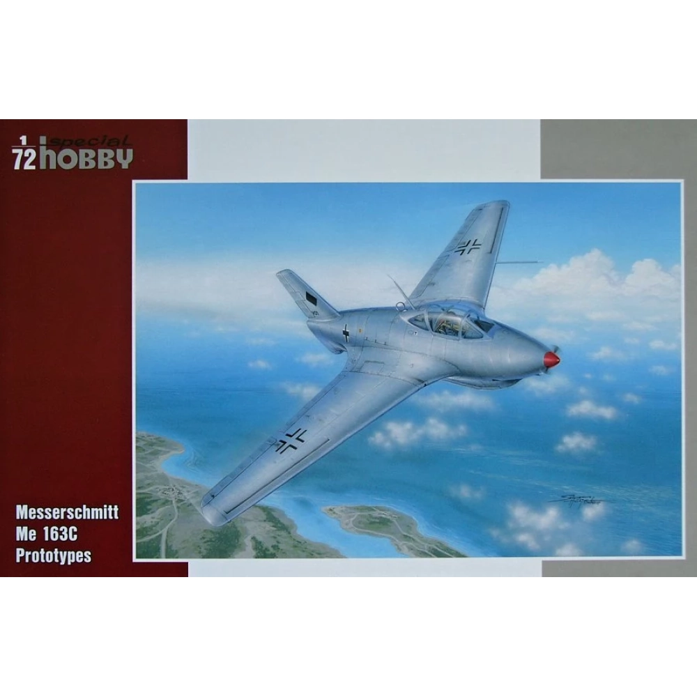 SPECIAL HOBBY 1/72 Messerschmitt Me 163C Prototypes experimental ...