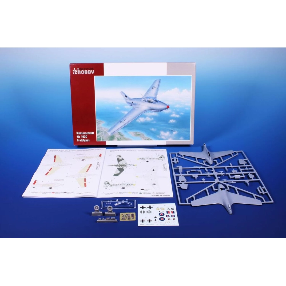 SPECIAL HOBBY 1/72 Messerschmitt Me 163C Prototypes experimental ...