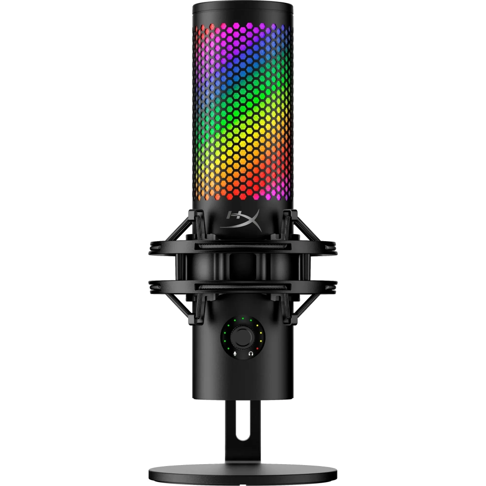 HP HyperX QuadCast 2 S RGB cu cablu mikrofon negru - iPon.ro