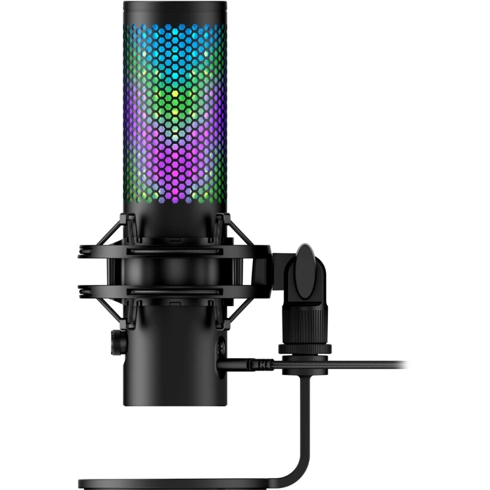 HP HyperX QuadCast 2 S RGB cu cablu mikrofon negru - iPon.ro