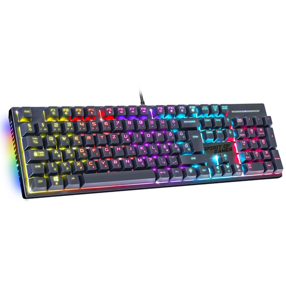 SPIRIT OF GAMER XPERT K250 Magyar fekete