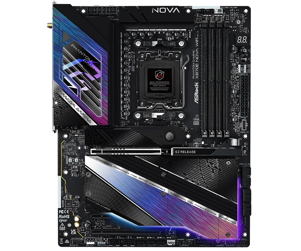 ASROCK X870E Nova WiFi - iPoncomp.com
