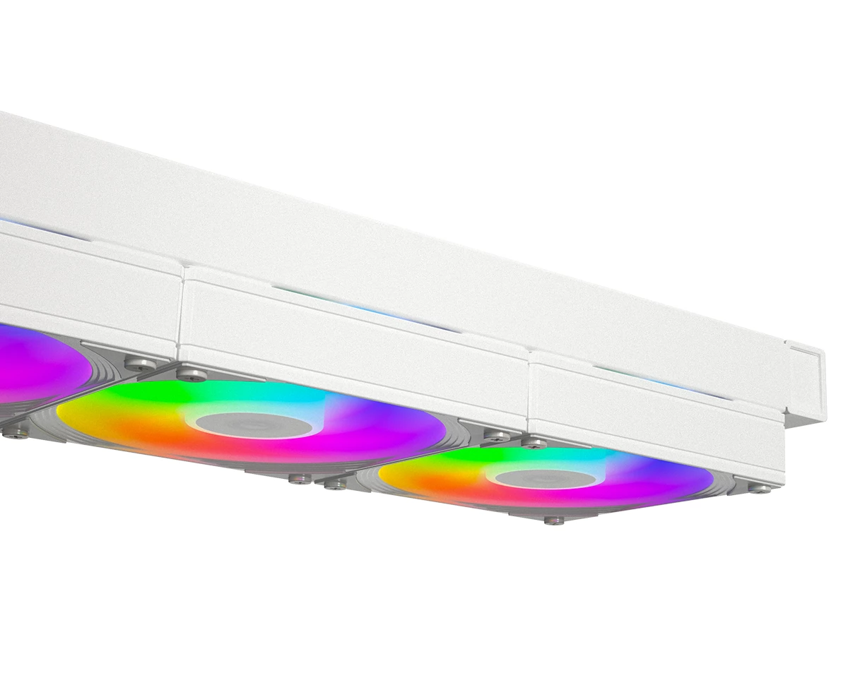 ID-COOLING FX360 INF ホワイト 360mm簡易水冷クーラー Amazon.co.jp: ID-COOLING FX360 INF ホワイト 360mm 液体CPU
