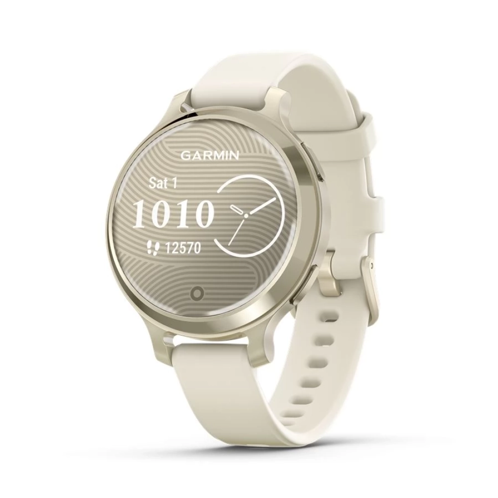 GARMIN Lily 2 Active krémarany capsular silicone belt white (ED)