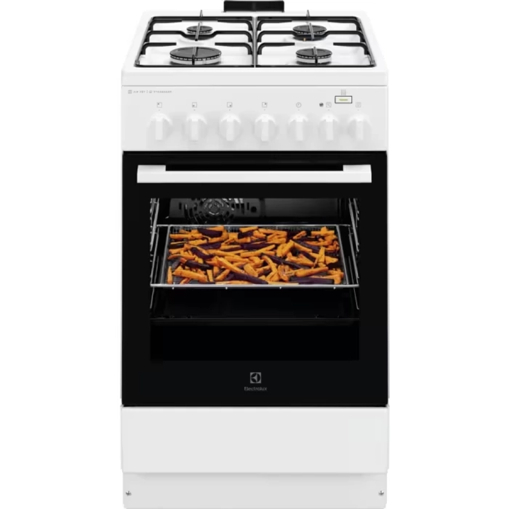 ELECTROLUX LKK560011W Kombi tűzhely SteamBake 58L A Fehér