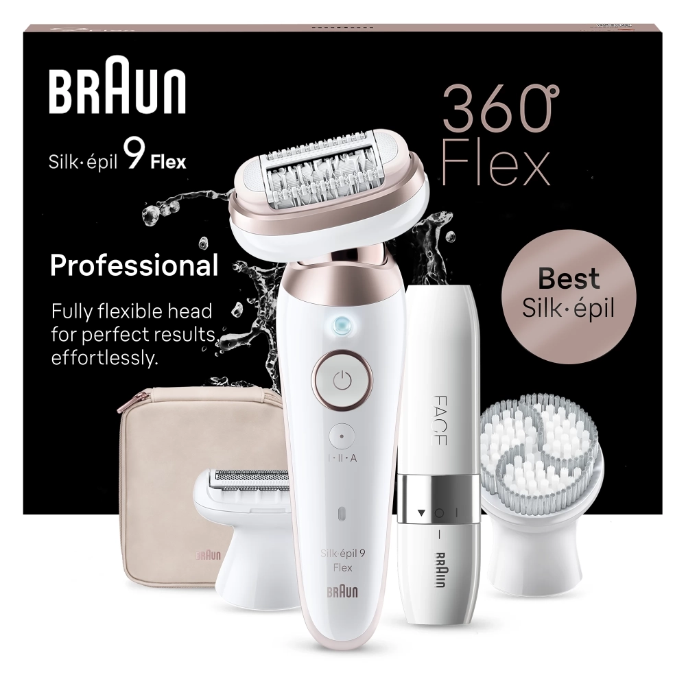 BRAUN Silk-épil 9 9-360 Wet & Dry epilator